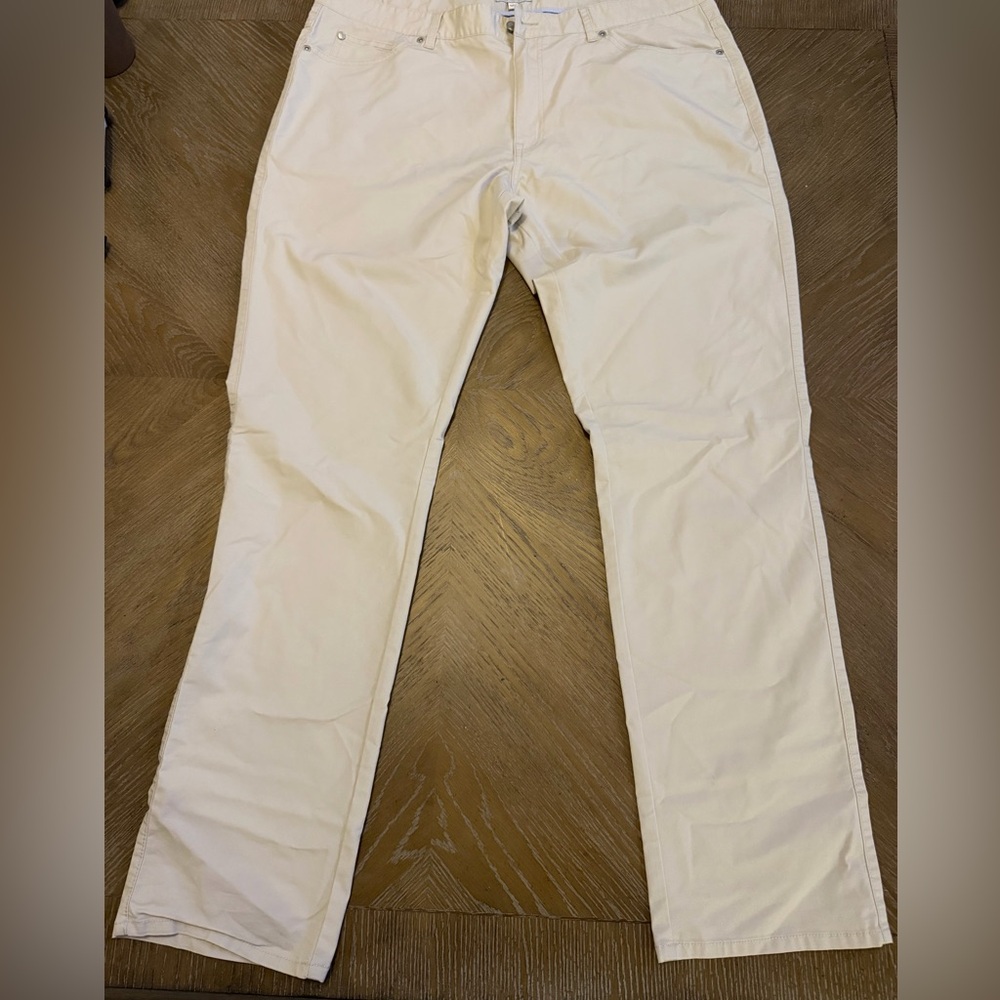Peter Millar Cream Men's Pants